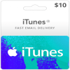 itunes gift cards 10 usd