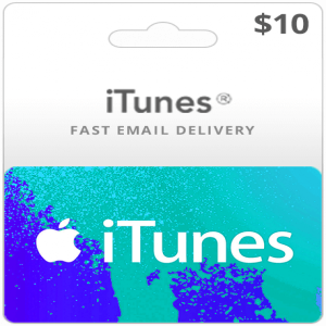 iTunes Gift Cards (10 USD)