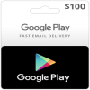 google play gift card (100 usd)