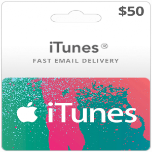 iTunes Gift Cards (50 USD)